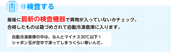 14. 検査する