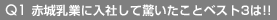 赤城乳業に入社して驚いたことベスト3は！！