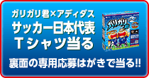 ガリガリ君×アディダス サッカー 日本代表Tシャツ当る