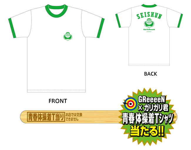 音楽グループ Greeeen コラボ商品 ガリガリ君リッチ ほとばしる青春の味 新発売 赤城乳業株式会社