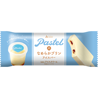 Pastelのなめらかプリンアイスバー（スティック）