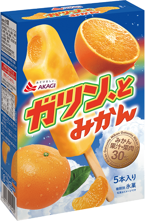 ガツン、とみかん（マルチ）｜商品情報｜赤城乳業株式会社