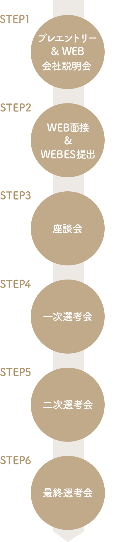 採用スケジュール